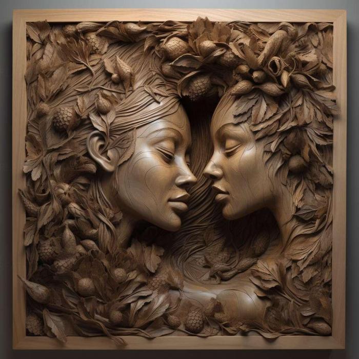 نموذج ثلاثي الأبعاد لآلة CNC 3D Art 